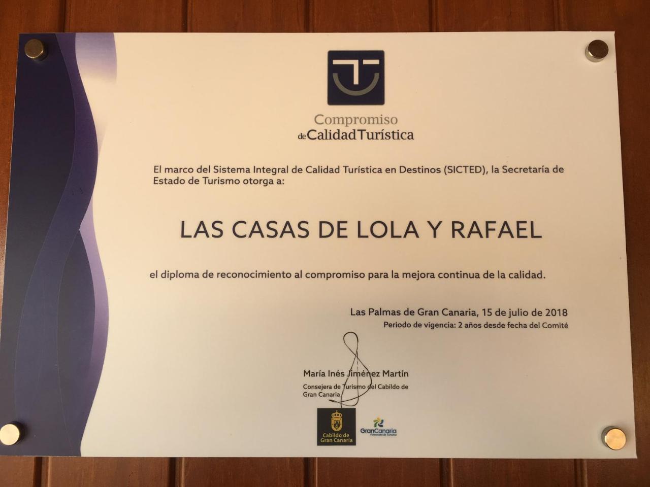Las Casas De Lola Y Rafael Moya  Exteriör bild
